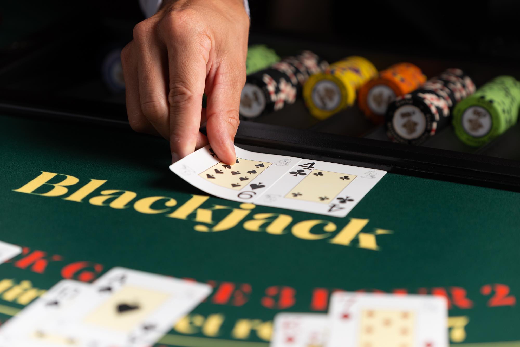 Blackjack Table at Club Pierre Charron