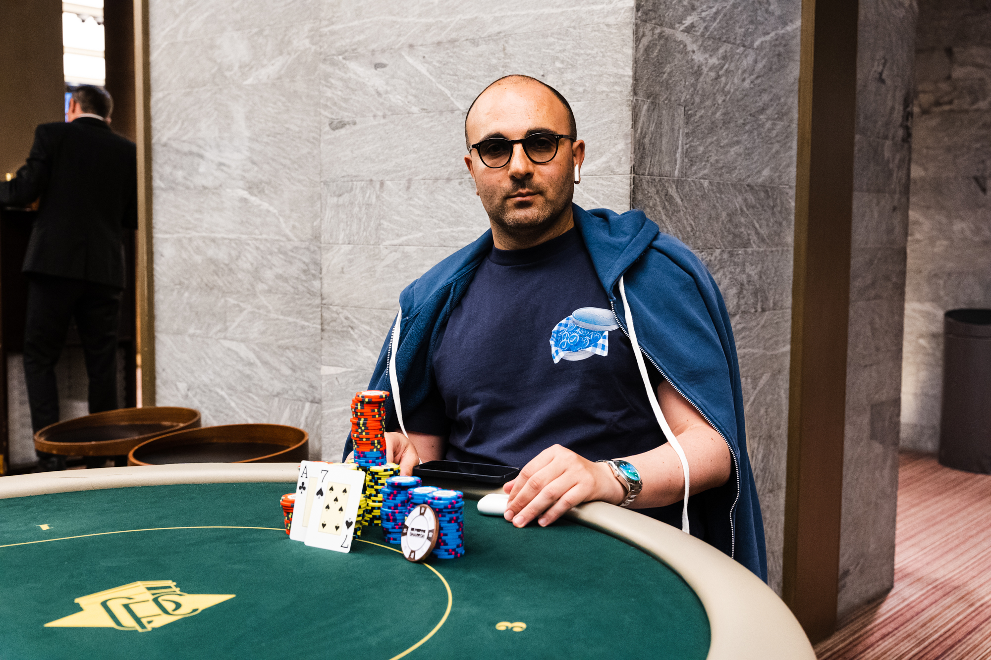 Jerome Zerbib winner of  satellite Paris CPC WSOP Main Event Maynia