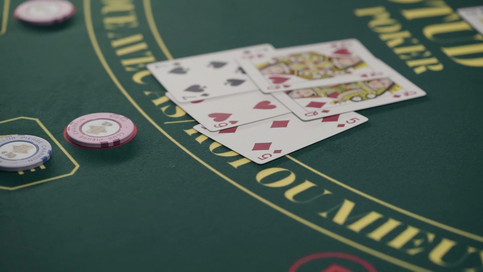 Table d'Utlimate Poker du Club Pierre Charron